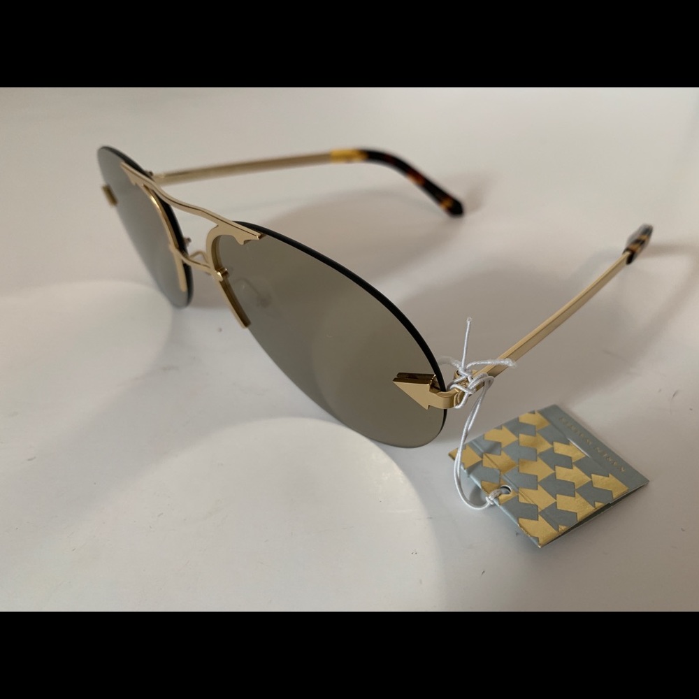 New! Karen Walker love hangover aviator gold - Picture 5 of 8